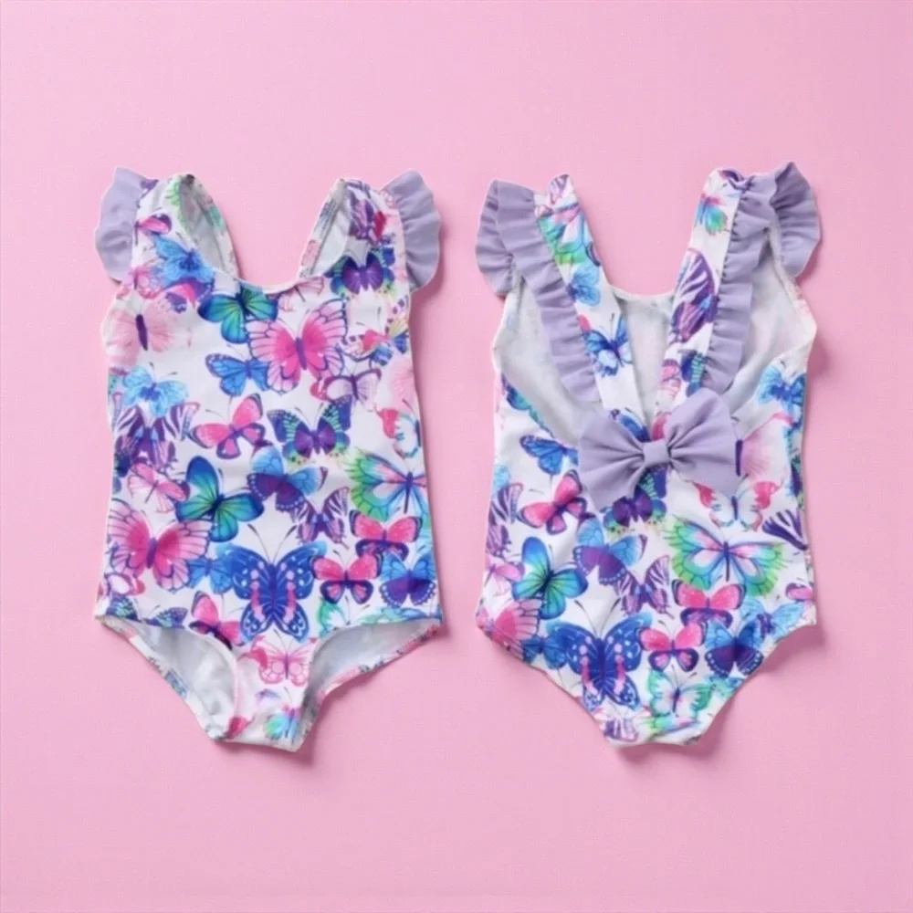 CLOSET CLEAN OUT! NWOT Infant One-Piece Butterfly Bathing Suit 3–6 months